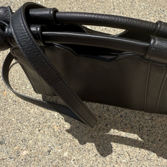 Anthropologie small/tiny vegan leather bag new condition vegan leather - Picture 7 of 13